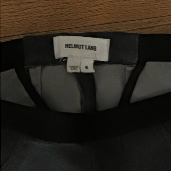 Helmut Lang Leather Leggings - Picture 2 of 4